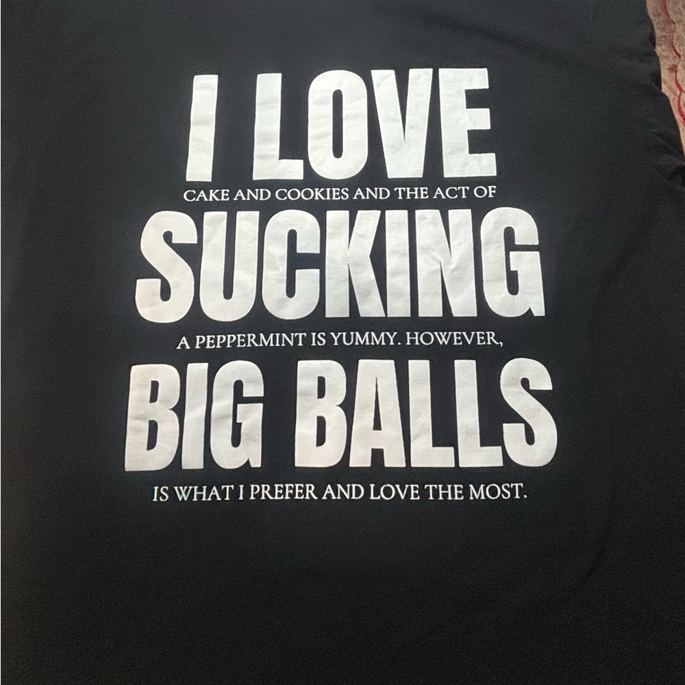 Men's Graphic Short Sleeve Tee - Black with White Text